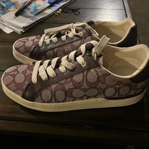 Coach Sneakers- Size 7.5